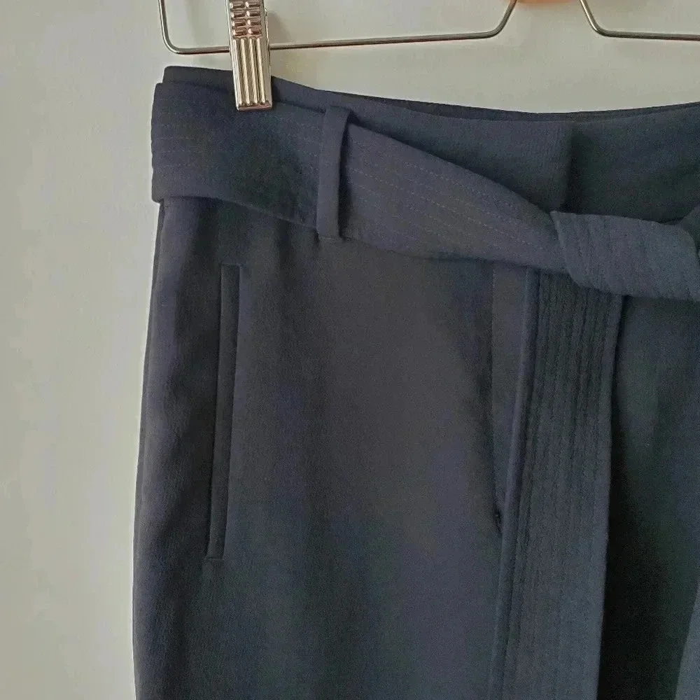 Wilfred tie front  pant black - Picture 3 of 9